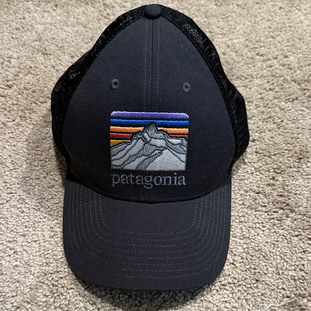 Patagonia Black Cap with Mountain Patch
